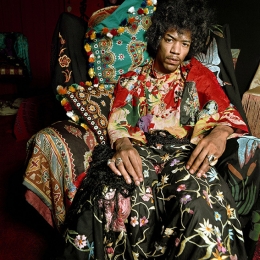 Jimi Hendrix, 1967 by Terence Donovan