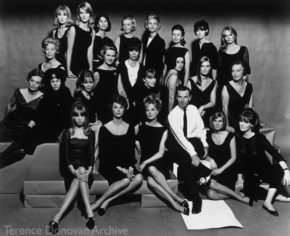 John French and models, 1964
